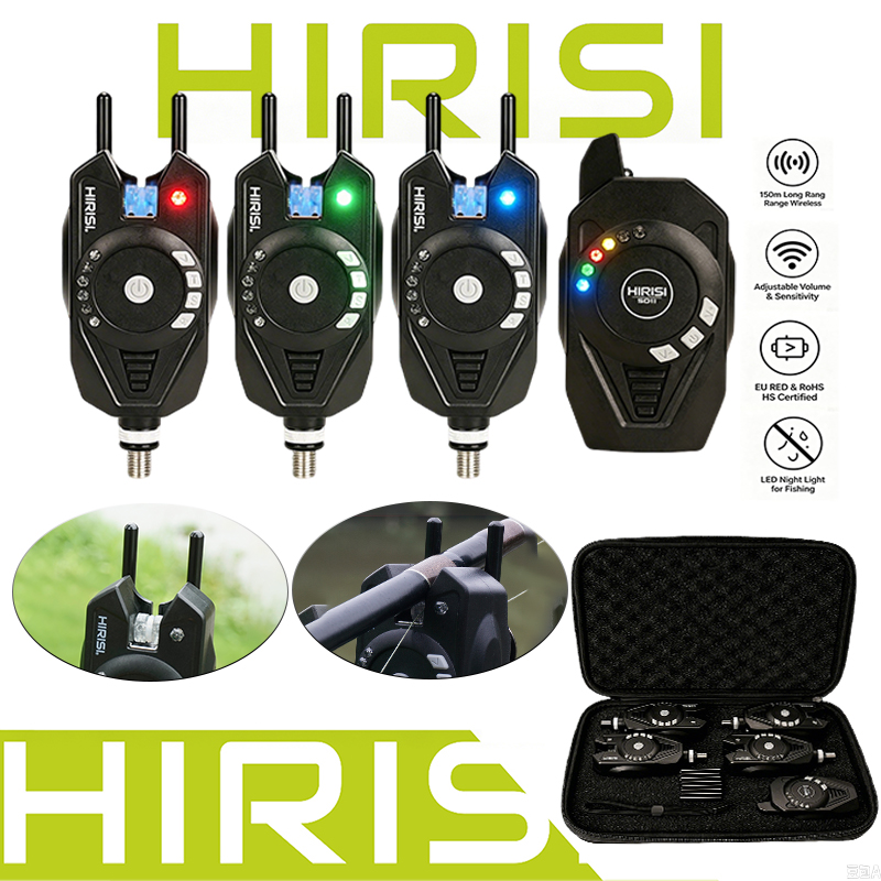 Bite Indicator - HIRISI SD11 3+1 Wireless Fishing Bite