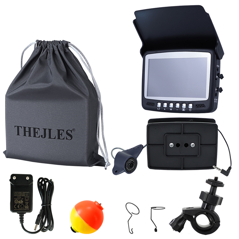 Fishing Depth Finder - 4.3 Inch IPS Underwater Fishing Camera