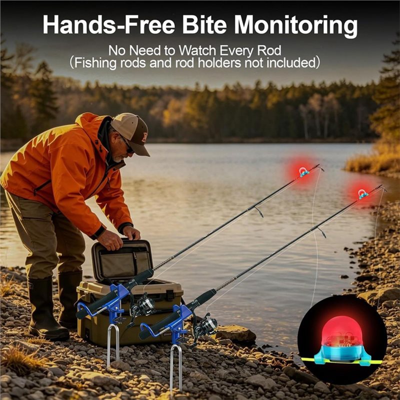 ABKV-Fishing Alarm With Loud S - Bite Indicator review and price