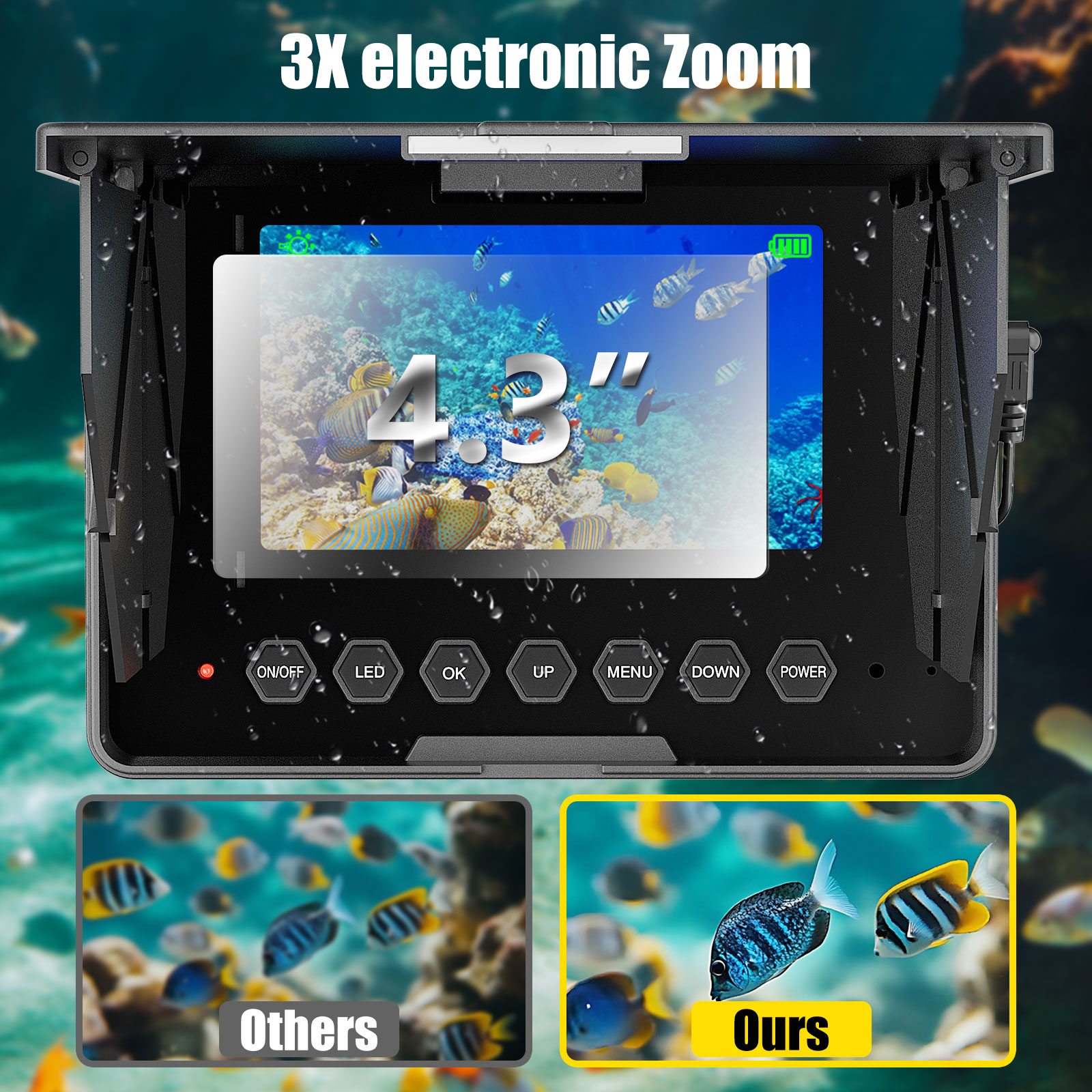 Underwater Fishing Camera - 15 - Fish Finder Cable review and price
