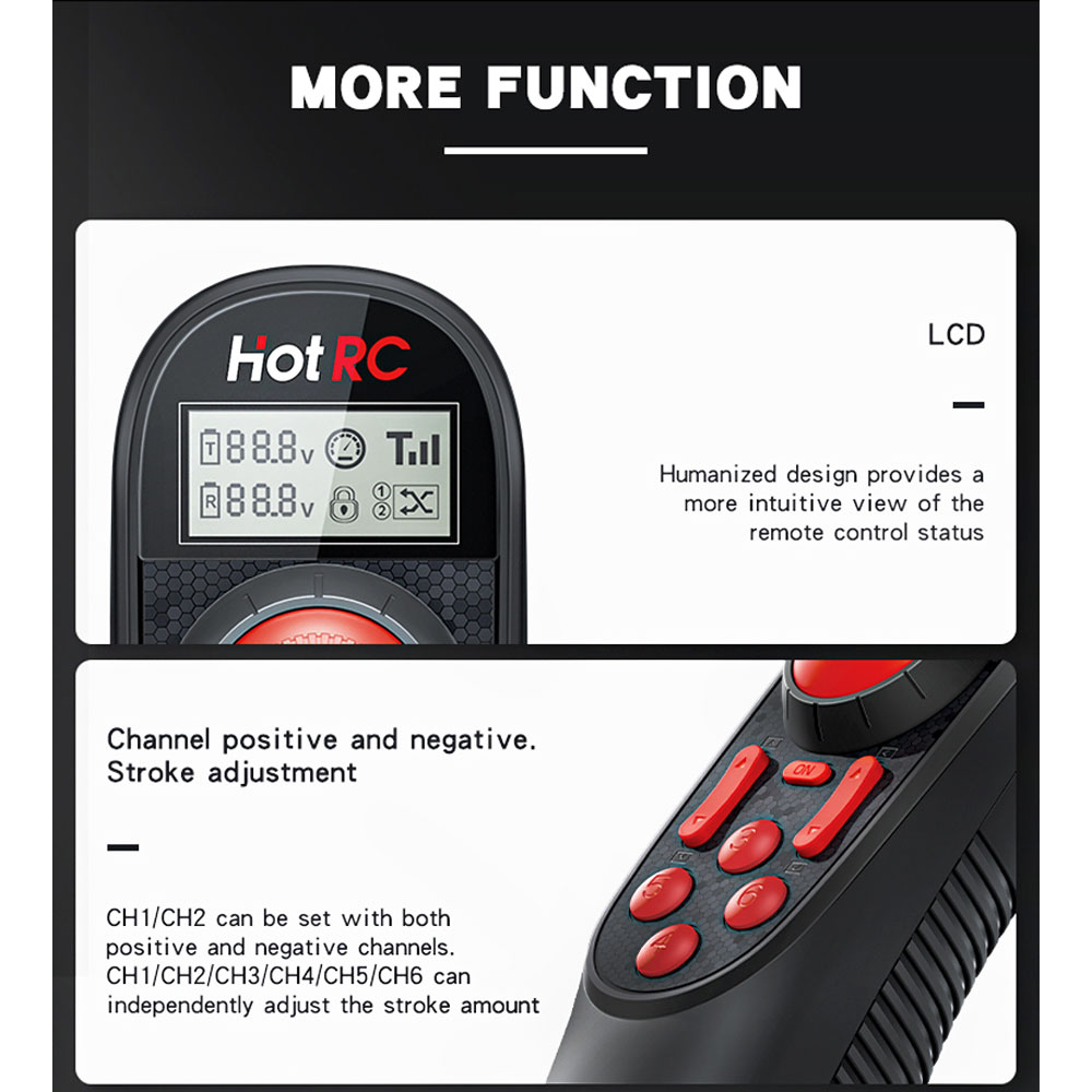 HOTRC DS600 Wireless Remote Co - Fish Finder Battery review and price