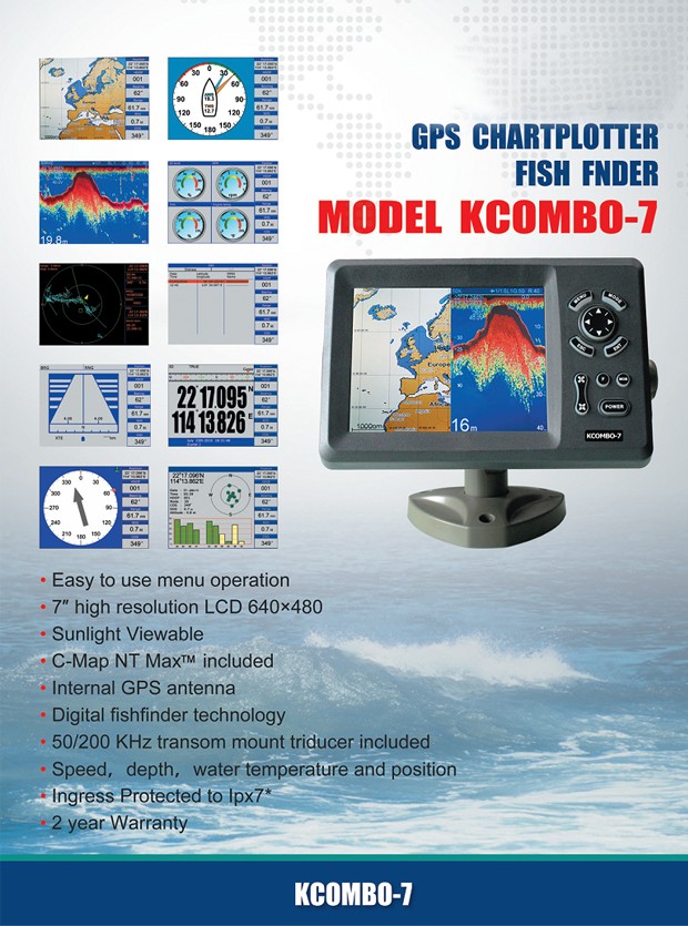 Kcombo-7 7inch ONWA GPS Plotte - Fish Finder Gps review and price