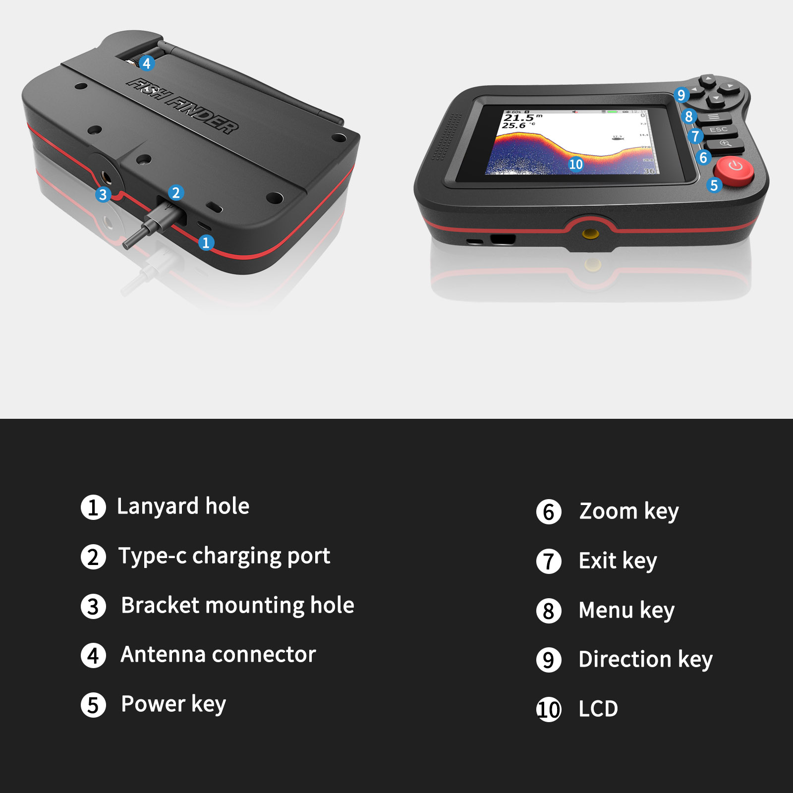FindFish 200M Portable Fish Fi - Fish Finder Gps review and price