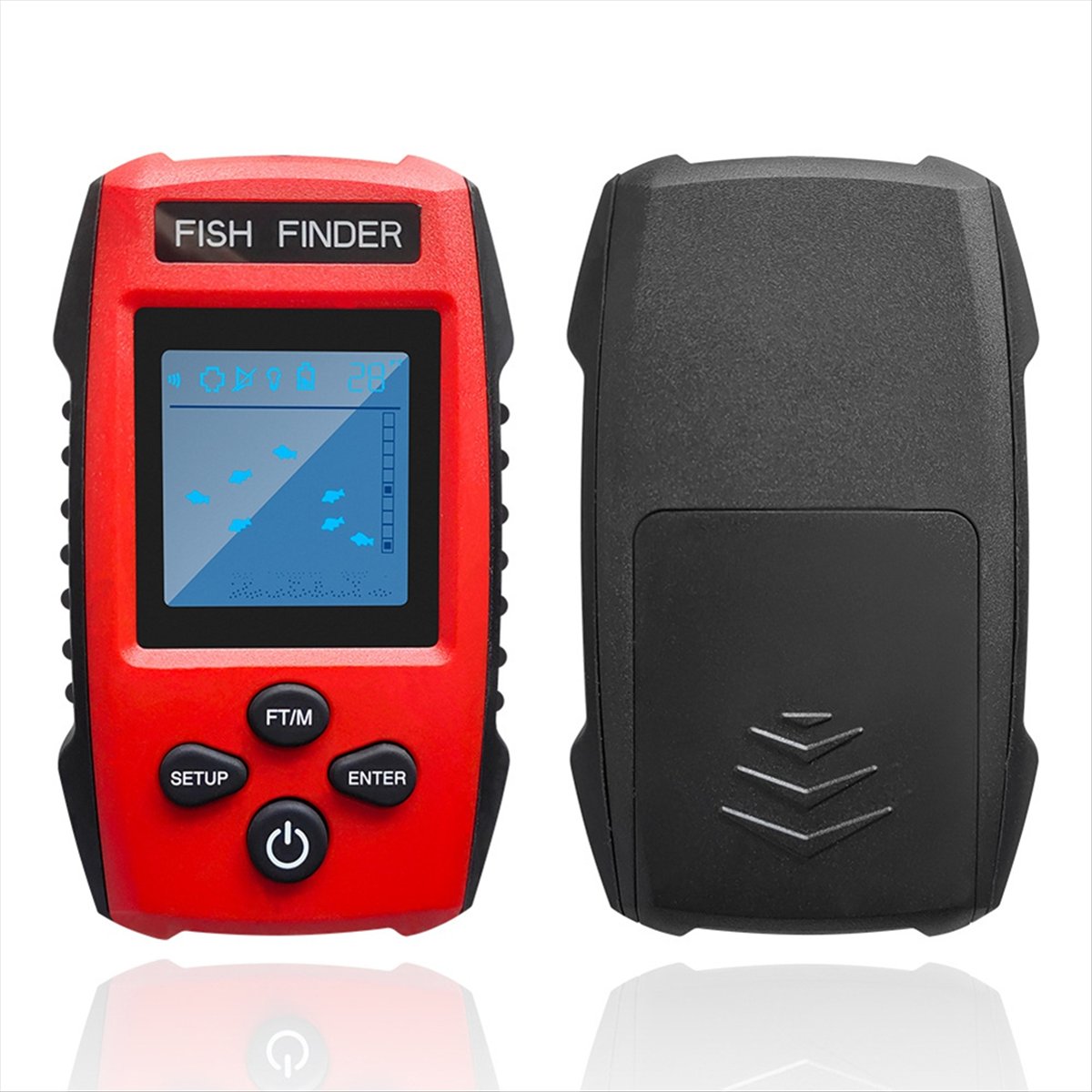 Color LCD Fish Finder Wired So - Fish Finder Transducer review and price