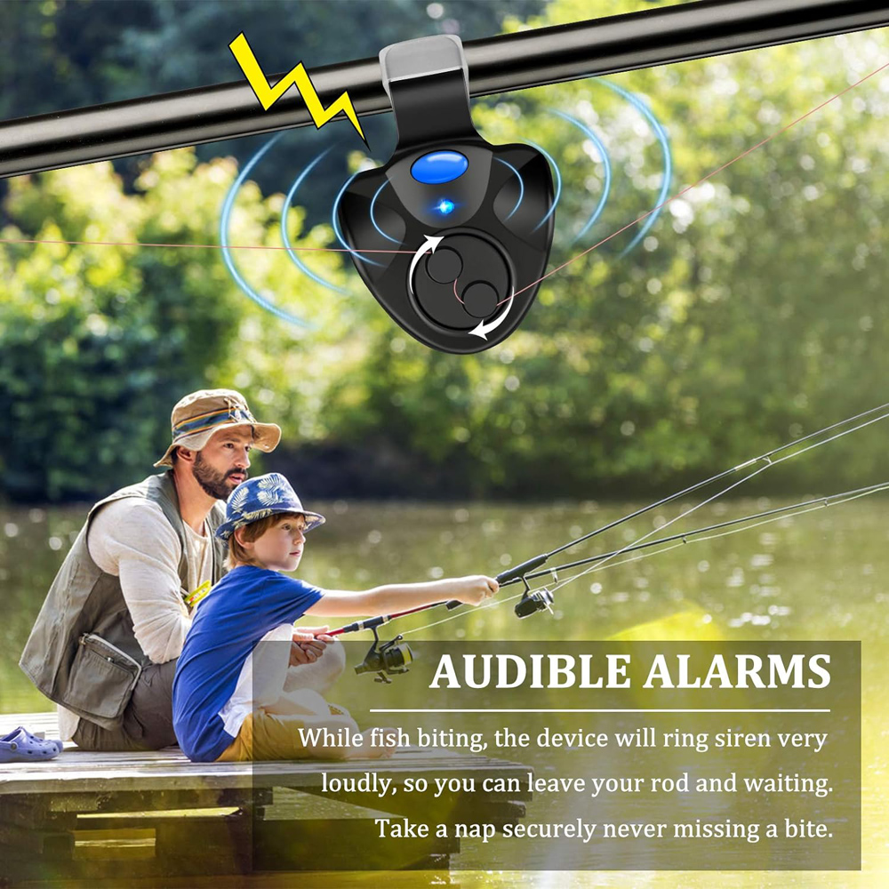 Carp Fishing Clip Set Rod Elec - Bite Indicator review and price