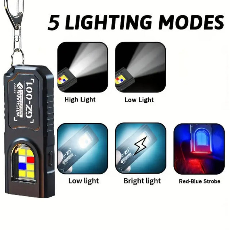 Multifunctional Keychain Flash - Fishing Light review and price