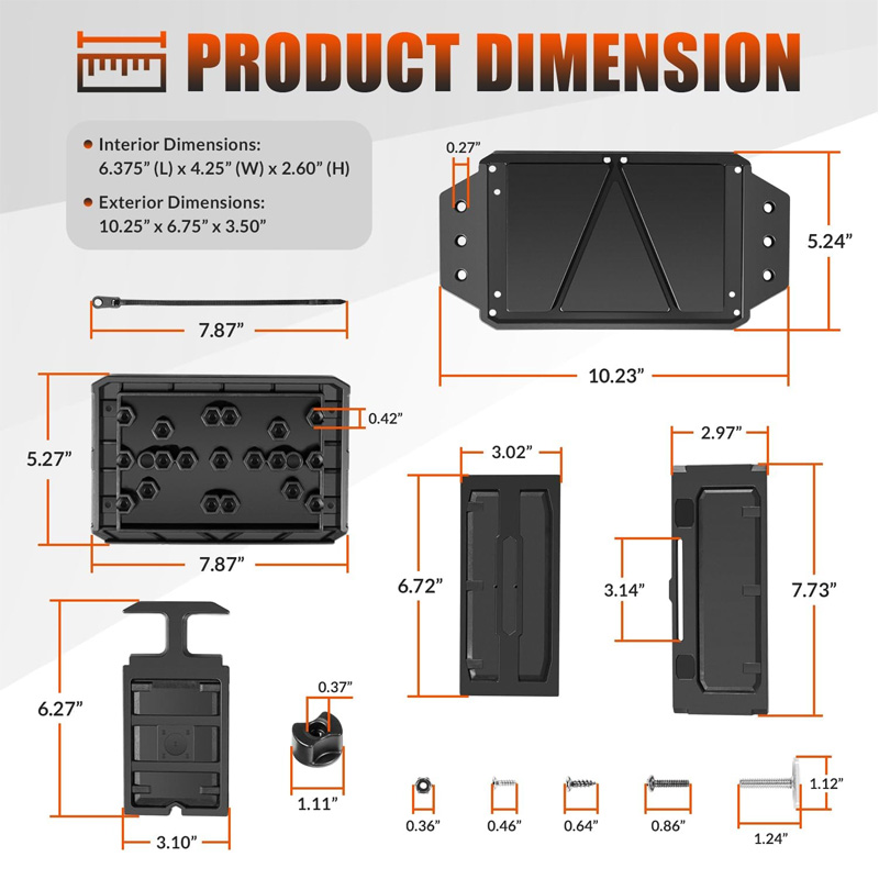Track Mounted Battery Box for  - Fish Finder Battery review and price