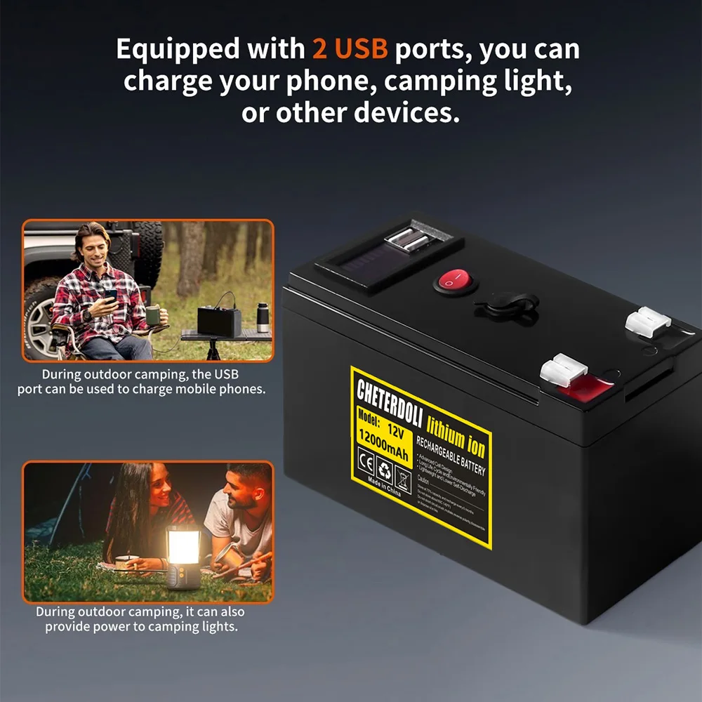 Portable 12V 12Ah Rechargeable - Fish Finder Portable review and price